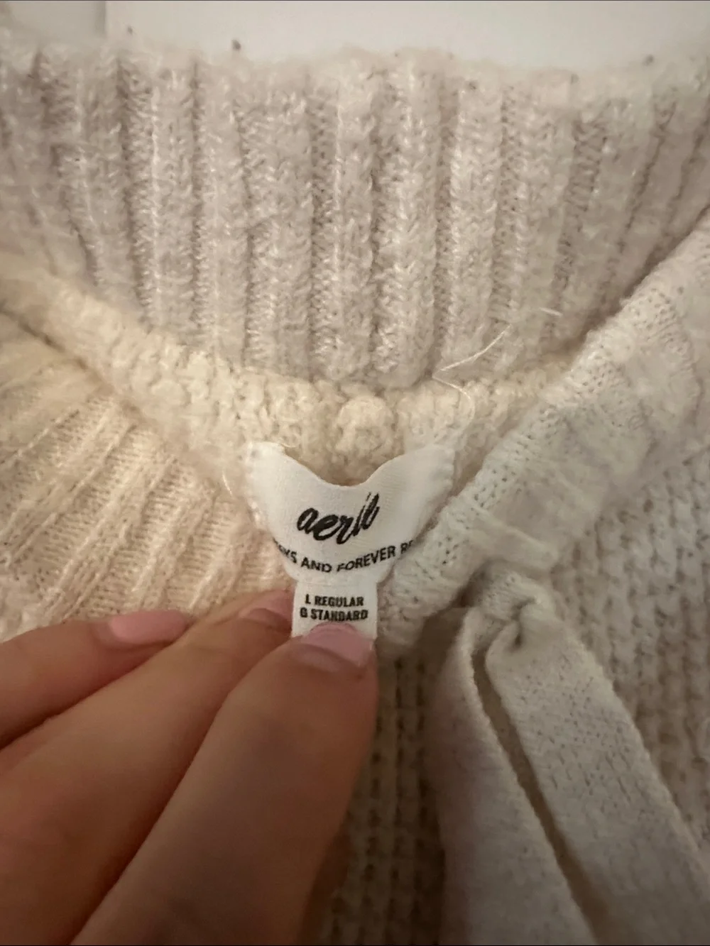 aerie cozy cream